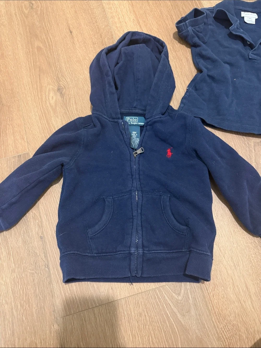 Ralph Lauren Kids Hoodie and Polo Shirt Set